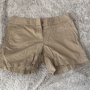 J. Crew Women's Tan Cargo Shorts